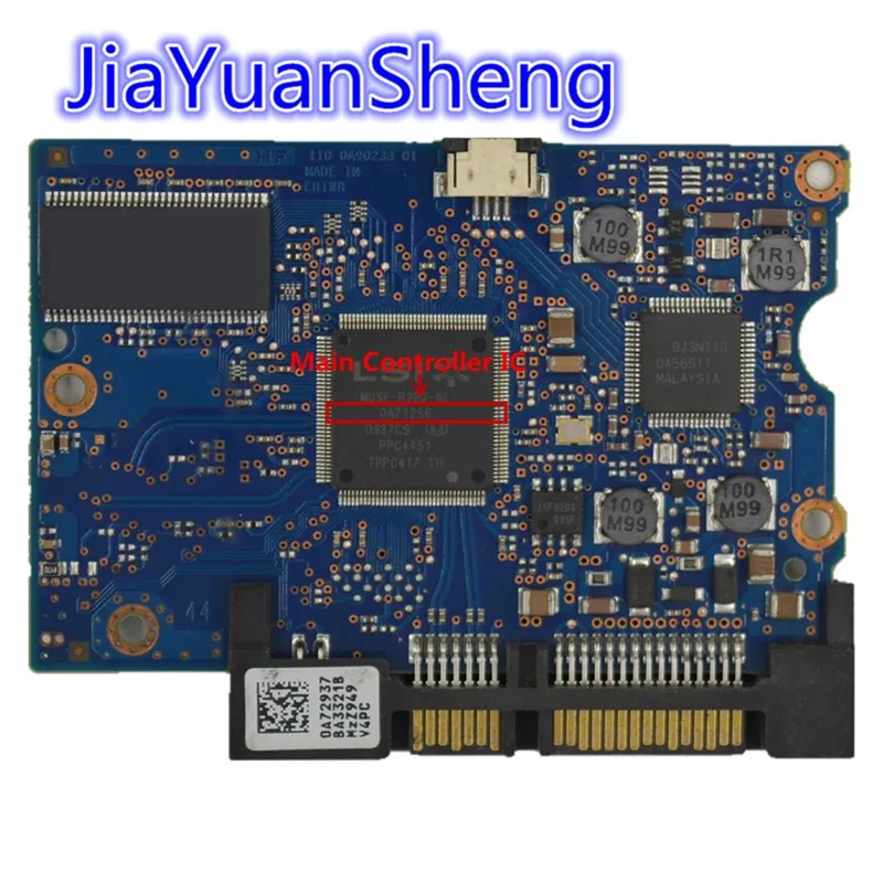Pcb Hdd para Hitachi 110 0a90233 01 220 0a90233 01 Ic: 0a71256 0a729470a729440a729370a713360a71335