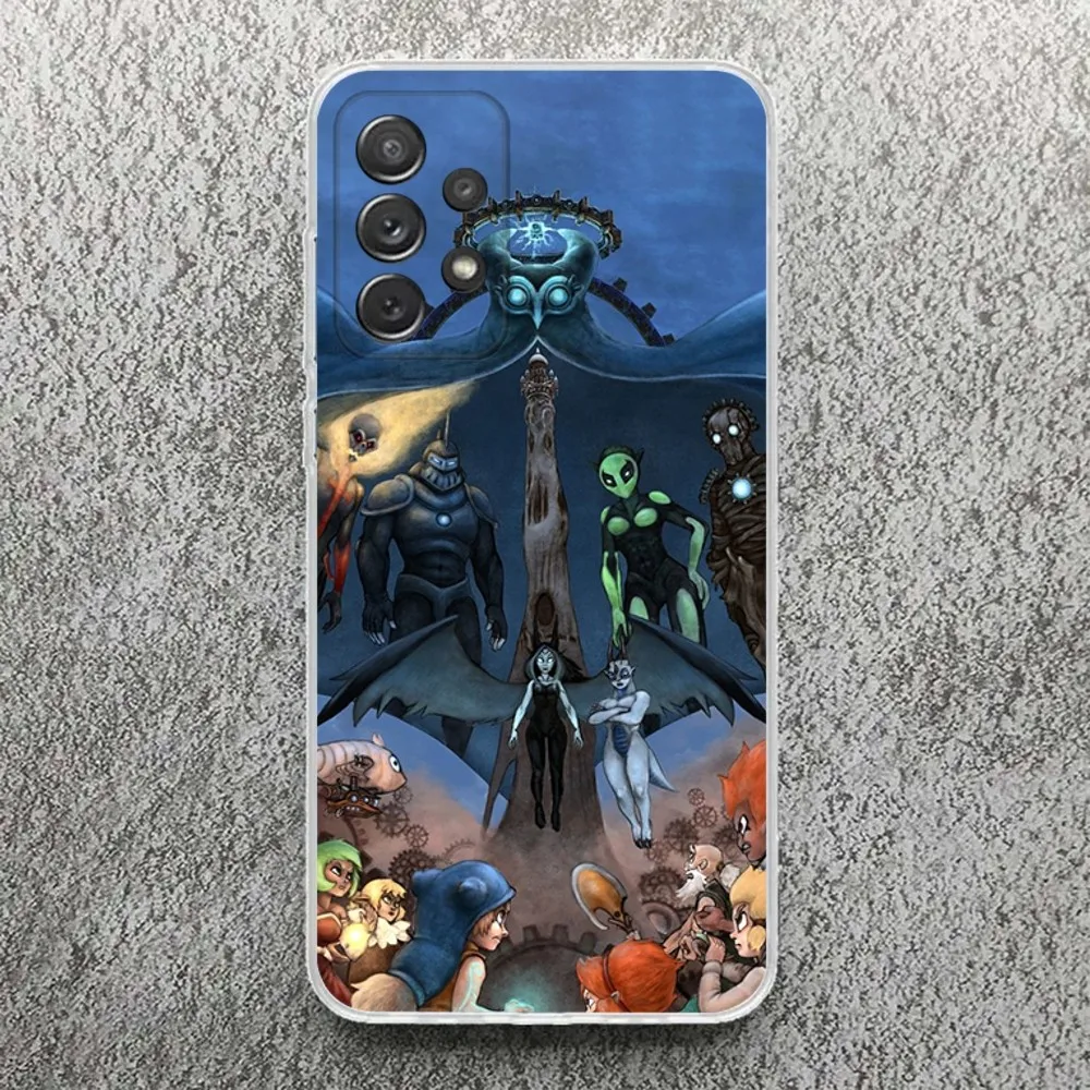 Чехол для телефона Game W-Wakfu Samsung Galaxy S20 S21 S22 S23 Fe Lite Plus Ultra Note Shell