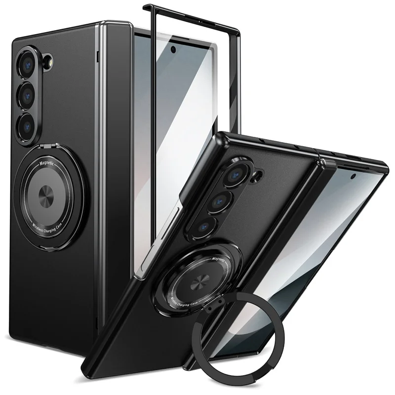 Для Samsung Galaxy Z Fold 6 5 4 3 полная защита шарнирный чехол пленка из закаленного стекла