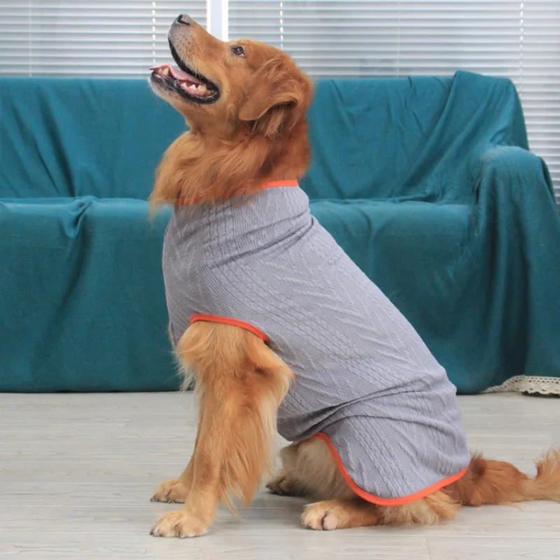 

Dog Sweater Golden Retriever Labrador Large Dog Winter Clothes Schnauzer Pug