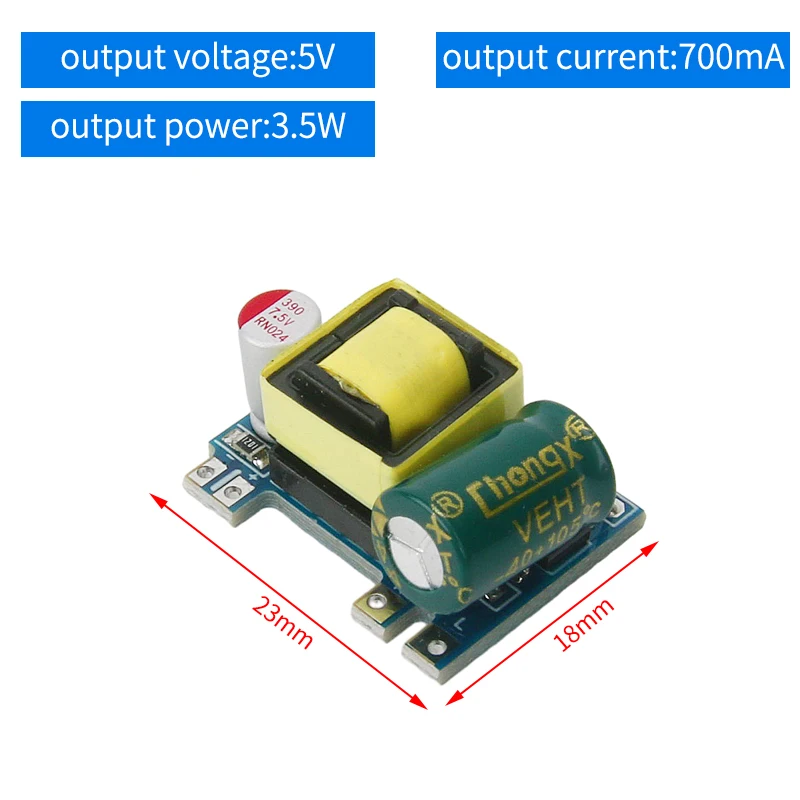 

Преобразователь напряжения ELEABC 220В в 5В 1А