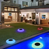 floating pool lights solar swimming pool light with 7 color changing outdoor solar light waterproof led lights for patio pool