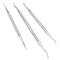 13pc toe nail care hook ingrown double ended ingrown toe correction lifter file manicure pedicure toenails clean foot care tool