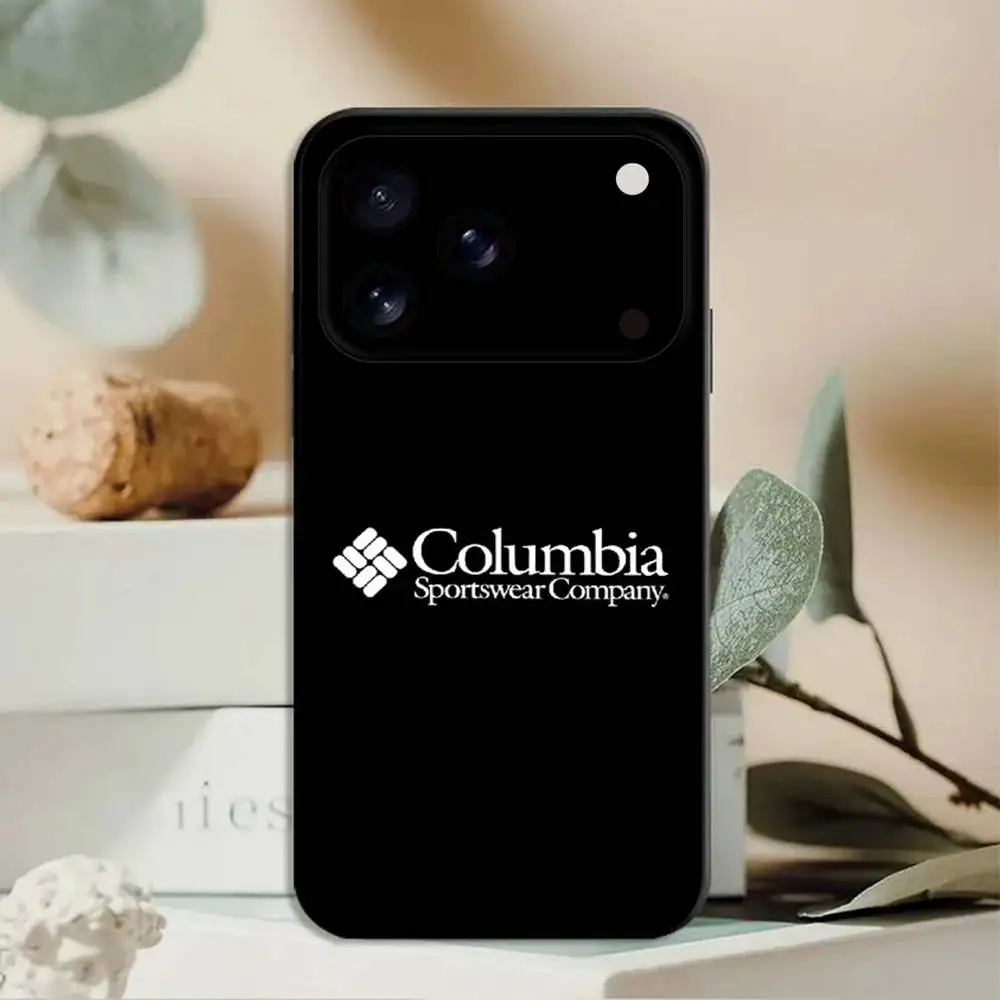 Фото Чехол для телефона с логотипом C-columbia-es, черный, силиконовый, мягкий, для iPhone 17, 16, 15, 14, 13, 12, 11, Air, Pro, Max, Plus №5