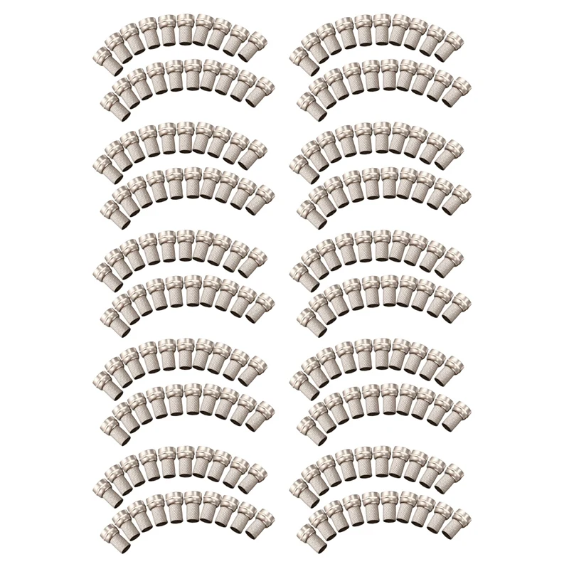 

200Pcs CCTV RG6 F-Type Twist-On Coax Coaxial Cable RF Connector Male