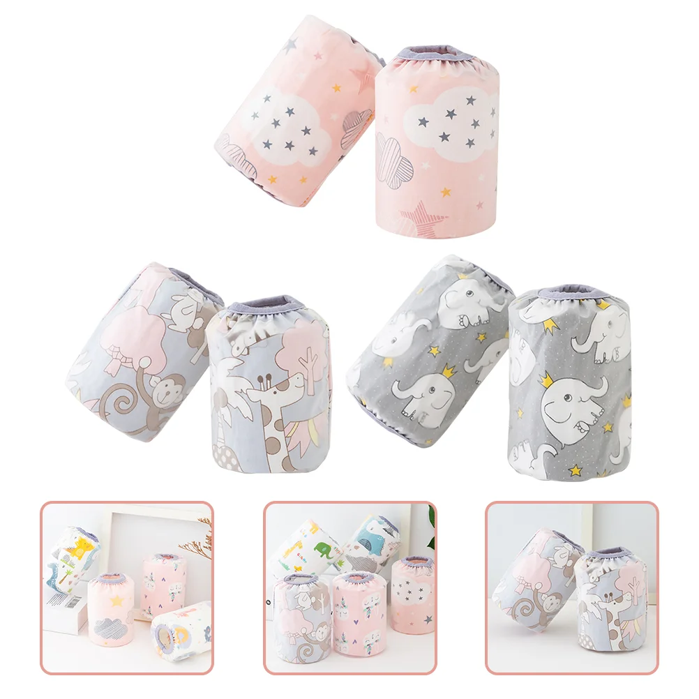 

3 Pairs Oversleeve Cotton Kids Cartoon Baby Children Clothing Accessories Covers Protector Arm Sleeves