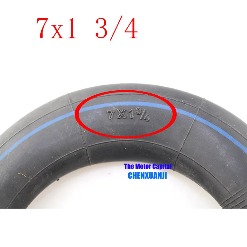 

7x 1 3/4 tire with inner tube with a Bent Metal Valve Stem for electric scooter mini scooters Butyl tire inner tube