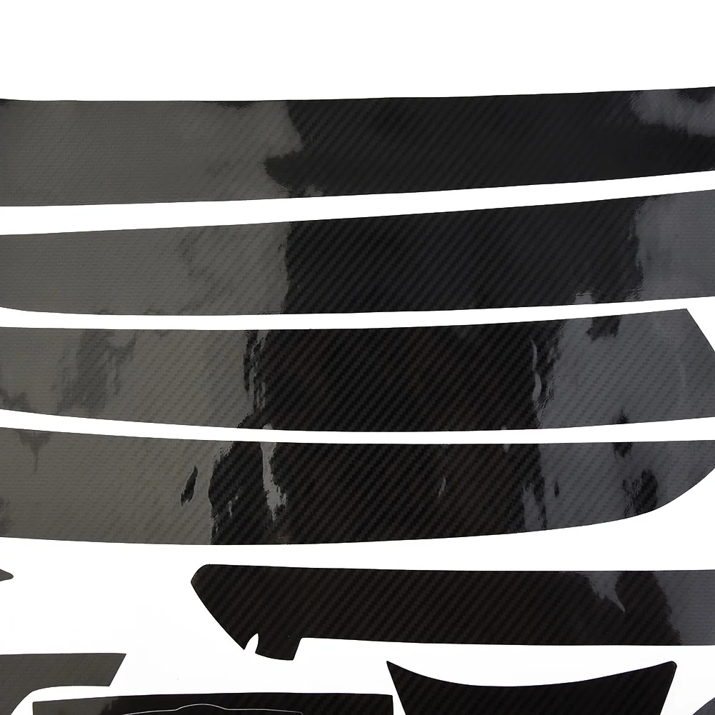 

Car Interior Sticker Dash Trim Decorations Stickers Decals Removable 5D Carbon Fiber Pattern For BMW X5 E70 2007-2013
