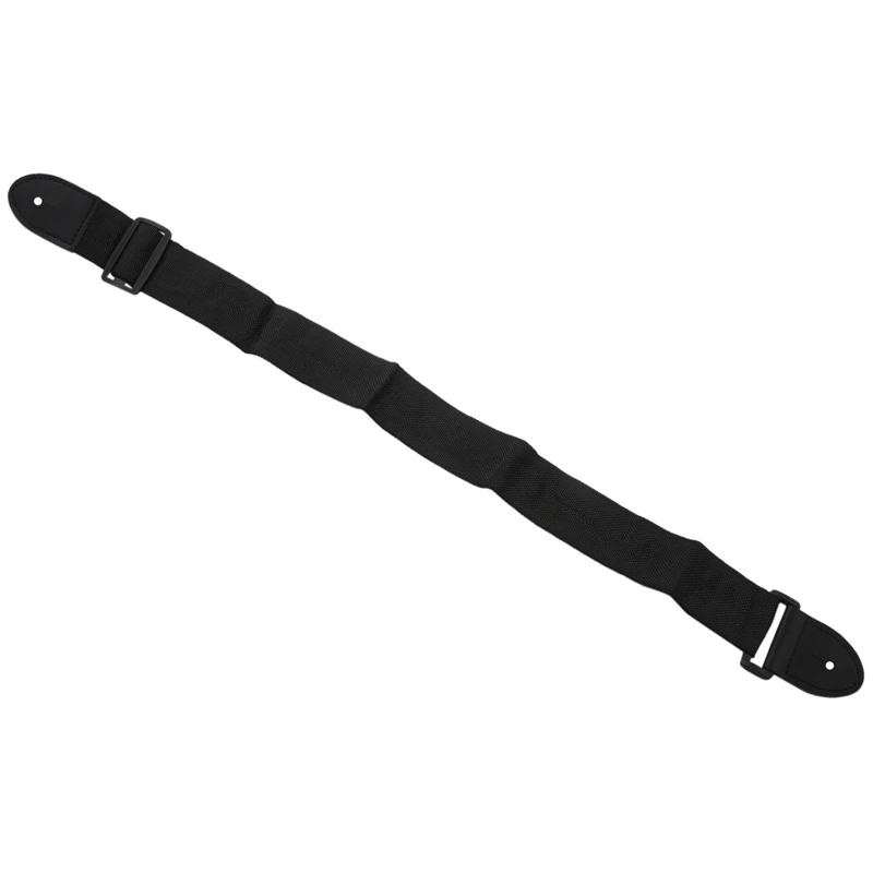 

Guitar Strap Guitar Picks Acoustic Ukulele Guitar Black Strap Belt Adjustable Nylon Ends For Guitars