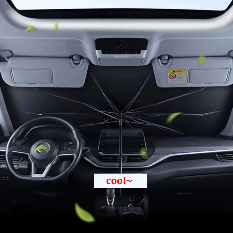 НОВЫЙ обновленный зонтик для лобового стекла автомобиля складной подходит Ford Focus