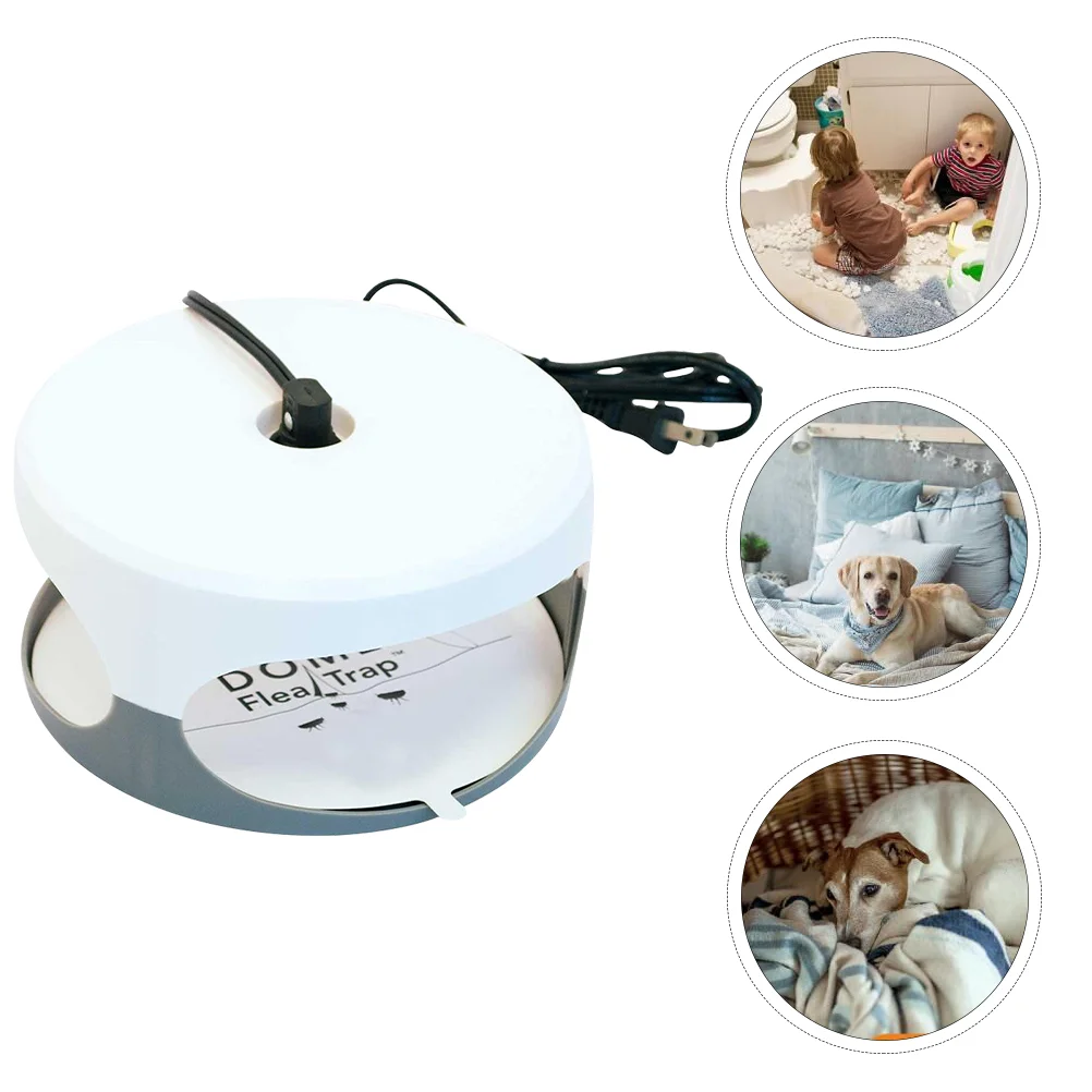 Ловушка от блох с липкой подушечкой приятная для домашних животных легкая