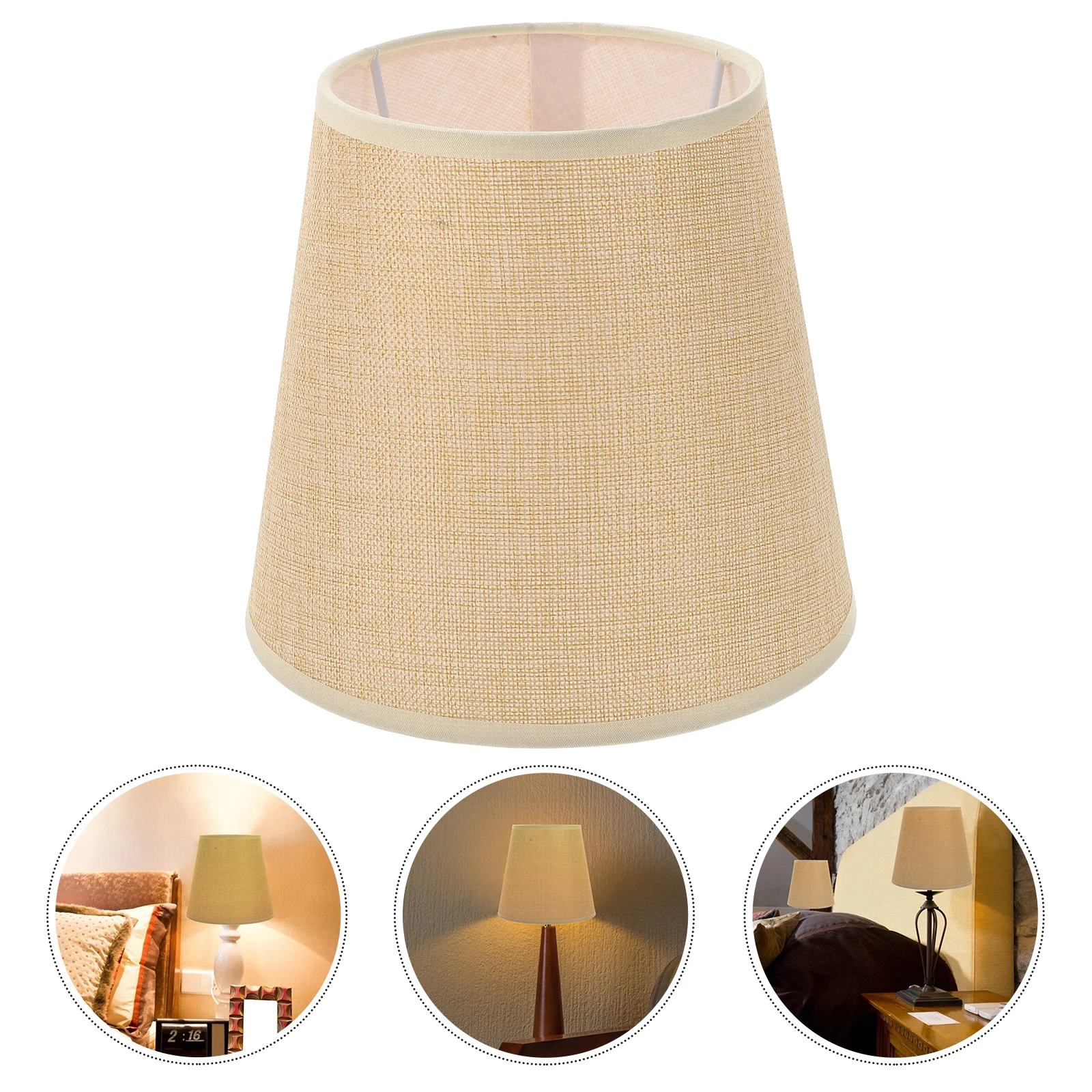 

Lamp Shades Floor Lamps Linen Fabric Lampshade Home Cover Desk Lampshades Clip Light