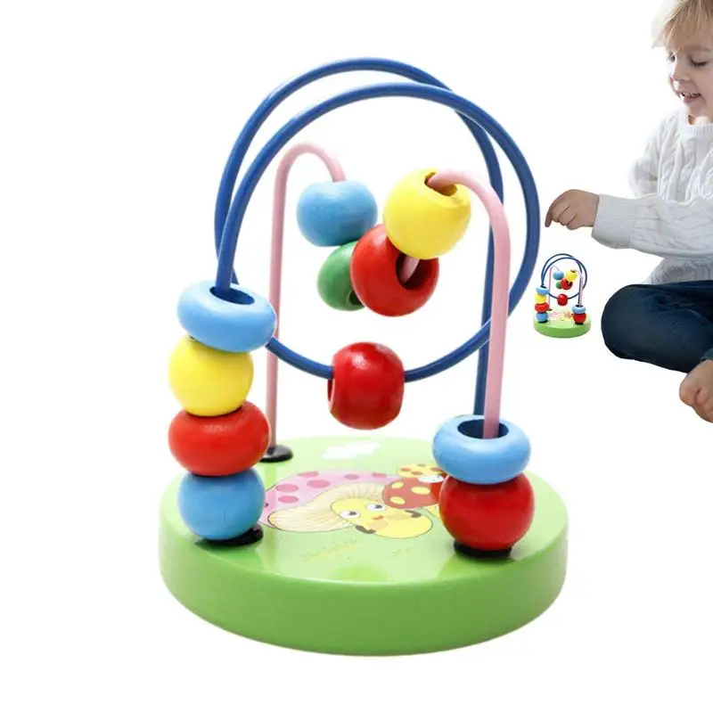 

Bead Maze Colorful Roller Coaster Activity Game Montessori Toy & Educational STEM Toy-Early Learning-Develops & Fine Motor