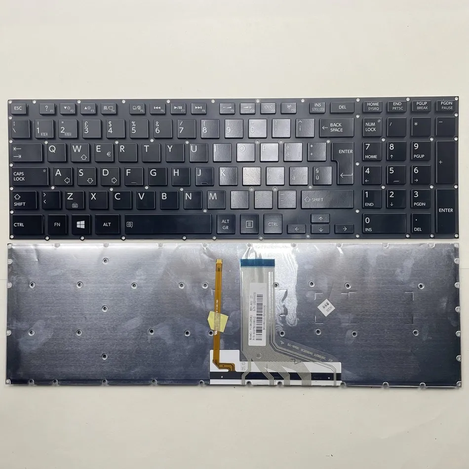 Italian Backlit Laptop Keyboard For Toshiba Satellite P50-A Qosmio X70-A X70-B X75-A Series V138126DK1 Without Frame IT Layout | Компьютеры