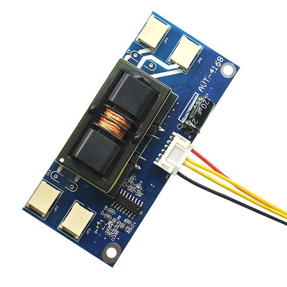 ЖК-монитор для ПК CCFL 4 лампы 10-24 дюйма 10 в-28 в универсальное широкополосное напряжение четырёхъемный небольшой порт ЖК-инвертор плата высокого напряжения