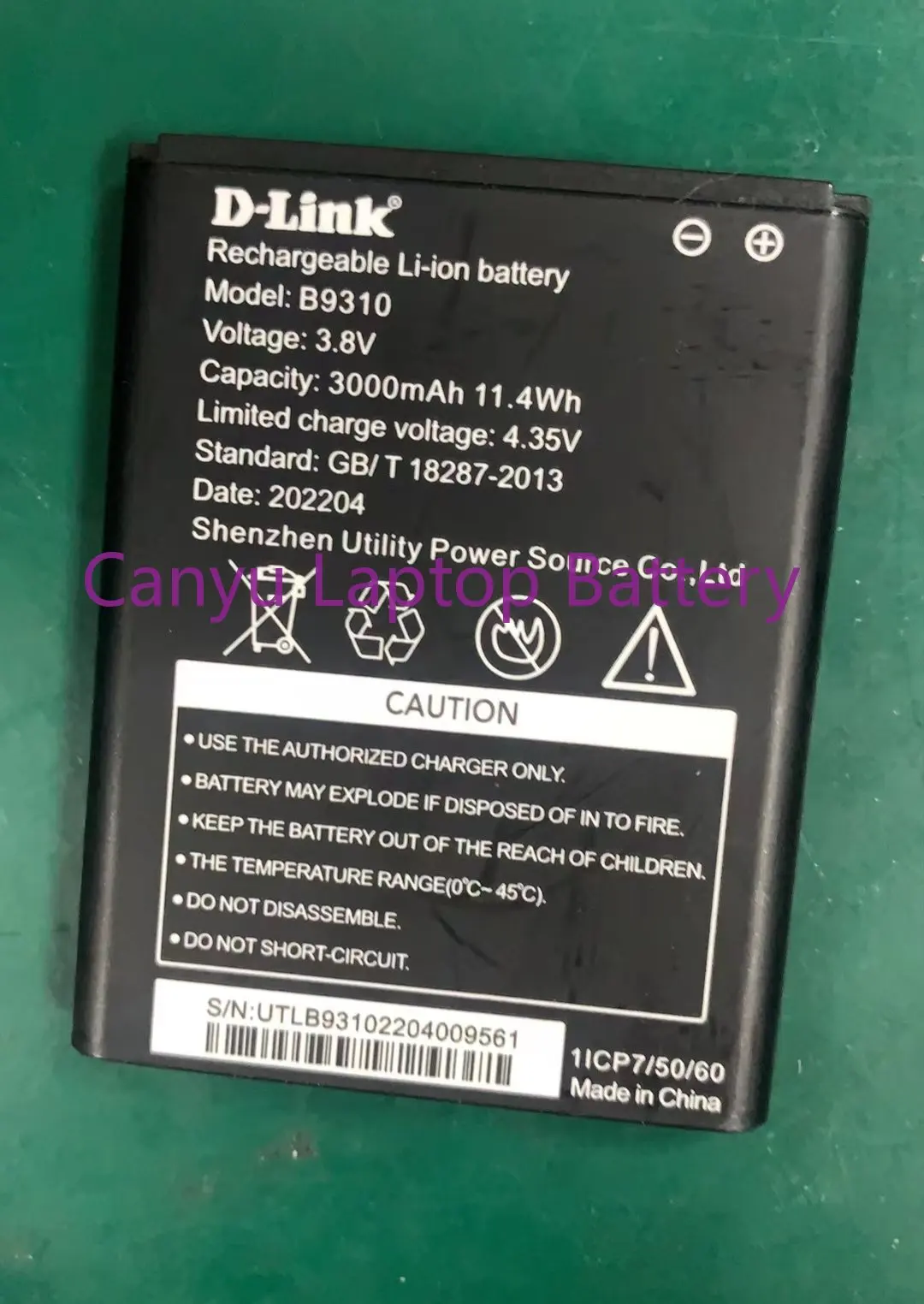 

Новый аккумулятор D-Link B9310 3000 мАч