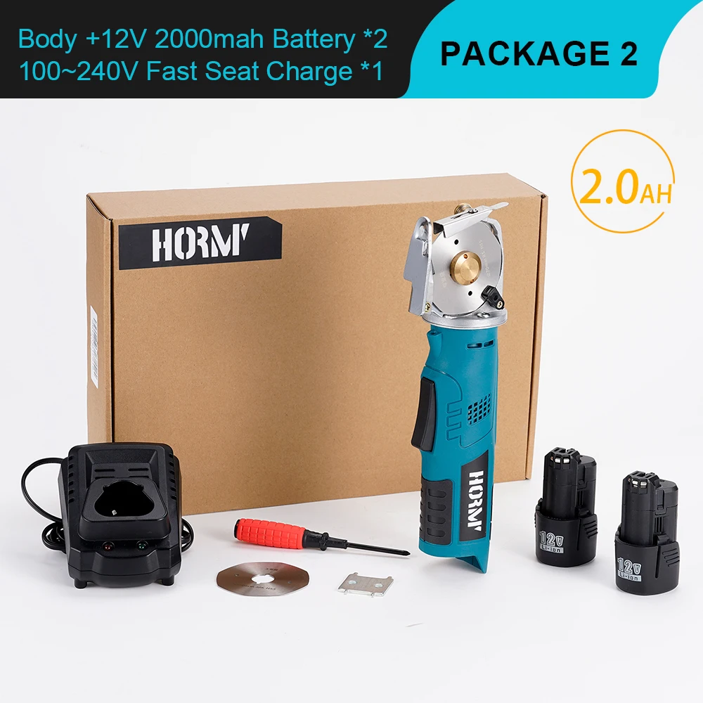 

Электрические круглые ножницы JAKYLOVE 12В для мягкой ткани