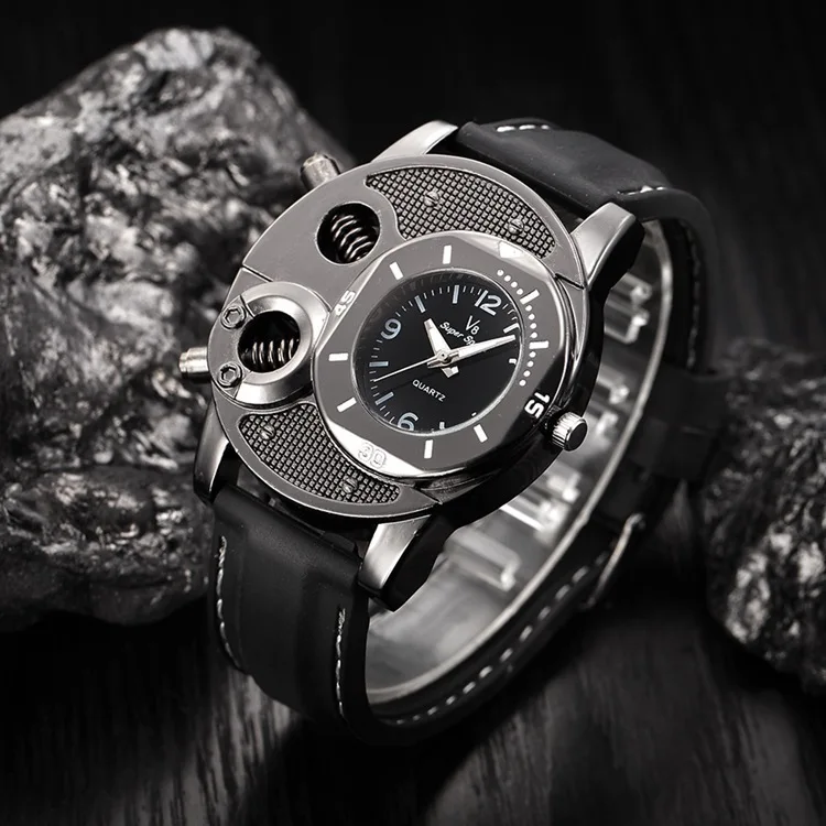 2023 Fashion Silicone Watch Men's Watch Leisure Sports Quartz Watch Manufacturer Spot Wholesale 100 Men Luxury Watch Mens Watch enlarge