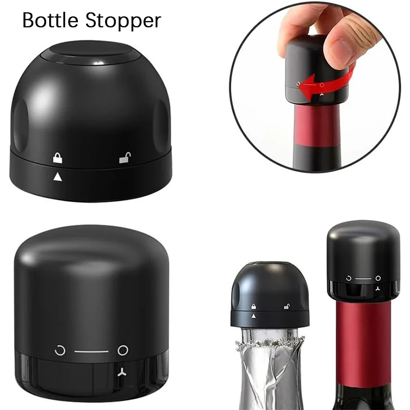 Многоразовая Вакуумная Пробка Для Бутылок Вина Красного И Шампанского