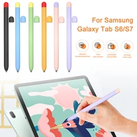 for samsung galaxy tab s6 lite s7 pencil case protective silicone tablet pen stylus touch pen sleeve skin cover