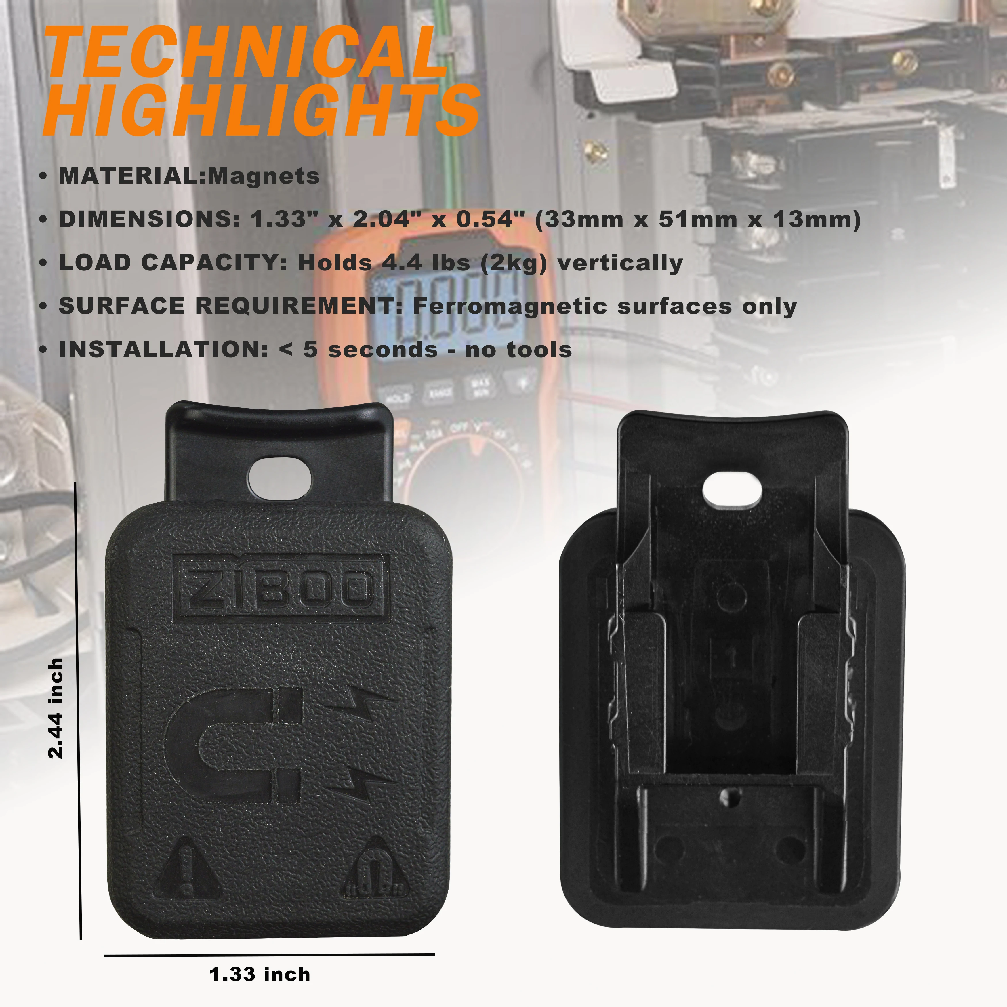 

Магнитная вешалка ZIBOO 69445 для Klein Tools