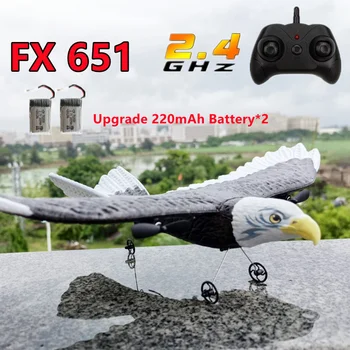 RC Plane Wingspan Eagle Aircraft Fighter 2.4G Radio Control Remote Control  Hobby Glider Airplane Foam Boys Toys for Children 2