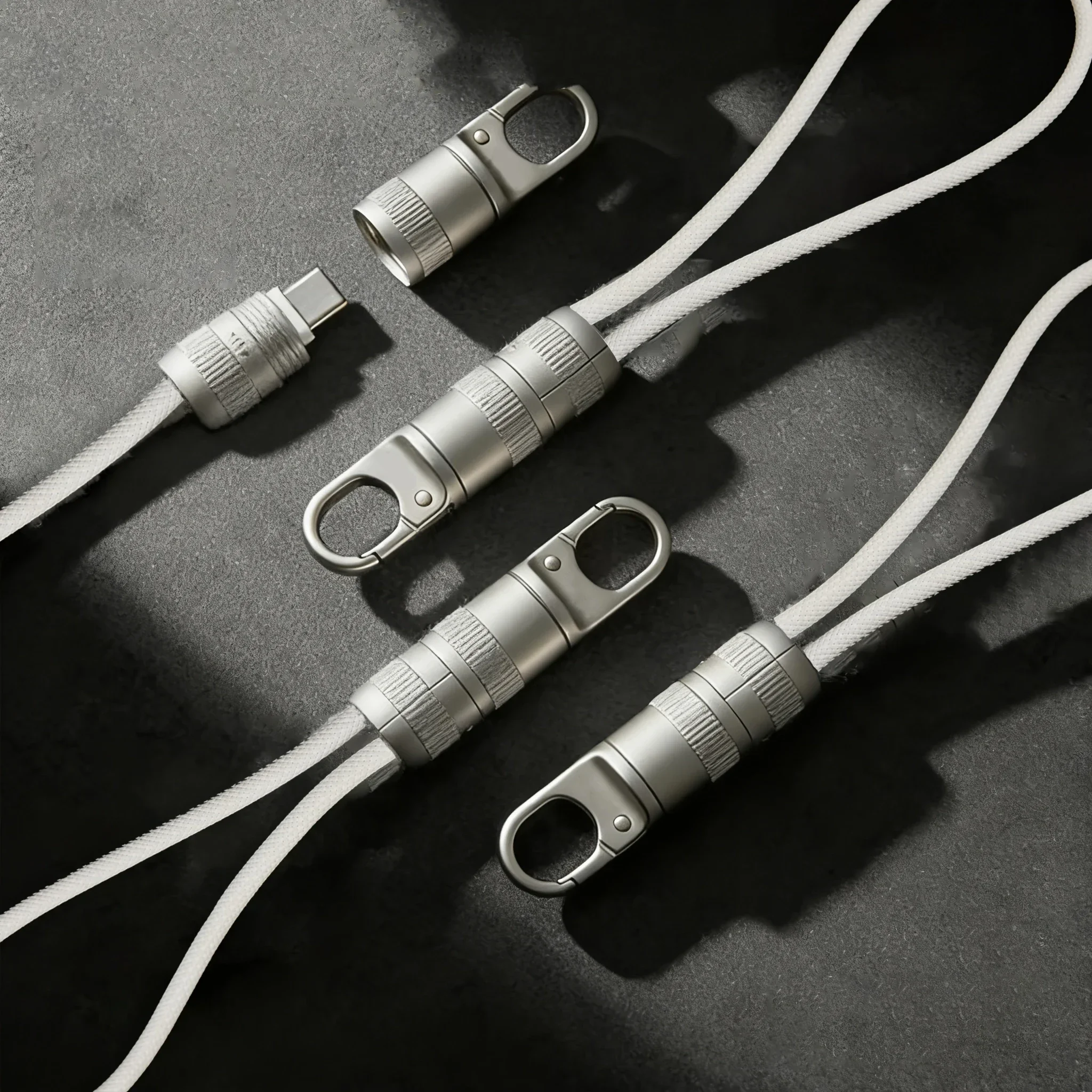 Фото Короткий кабель USB-C на USB-C для быстрой зарядки 60 Вт, брелок-кабель для зарядки ноутбуков и планшетов, Type-C на Type-C для iPhone Pro №5