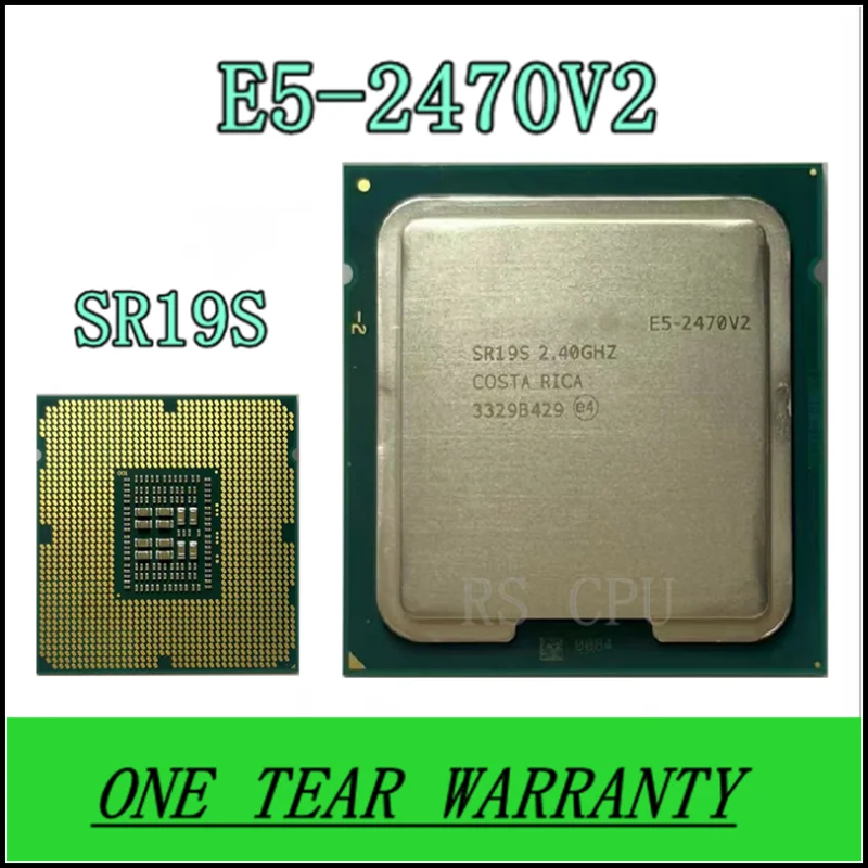 

E5-2470V 2 CPU E5-2470 V2 SR19S 2,40 GHz 10-ядерный 25MB E5 2470V2 E5 2470 V2 процессор LGA1356