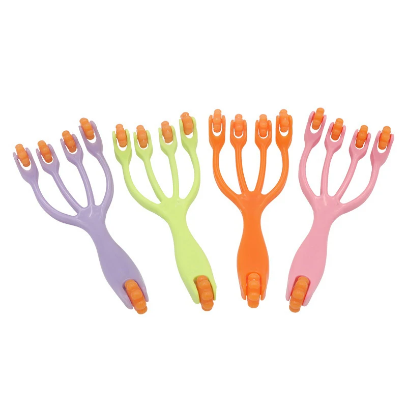 

Four-Claw Handheld Full-Body Massage Relaxation Stress Relief Roller Head Scalp