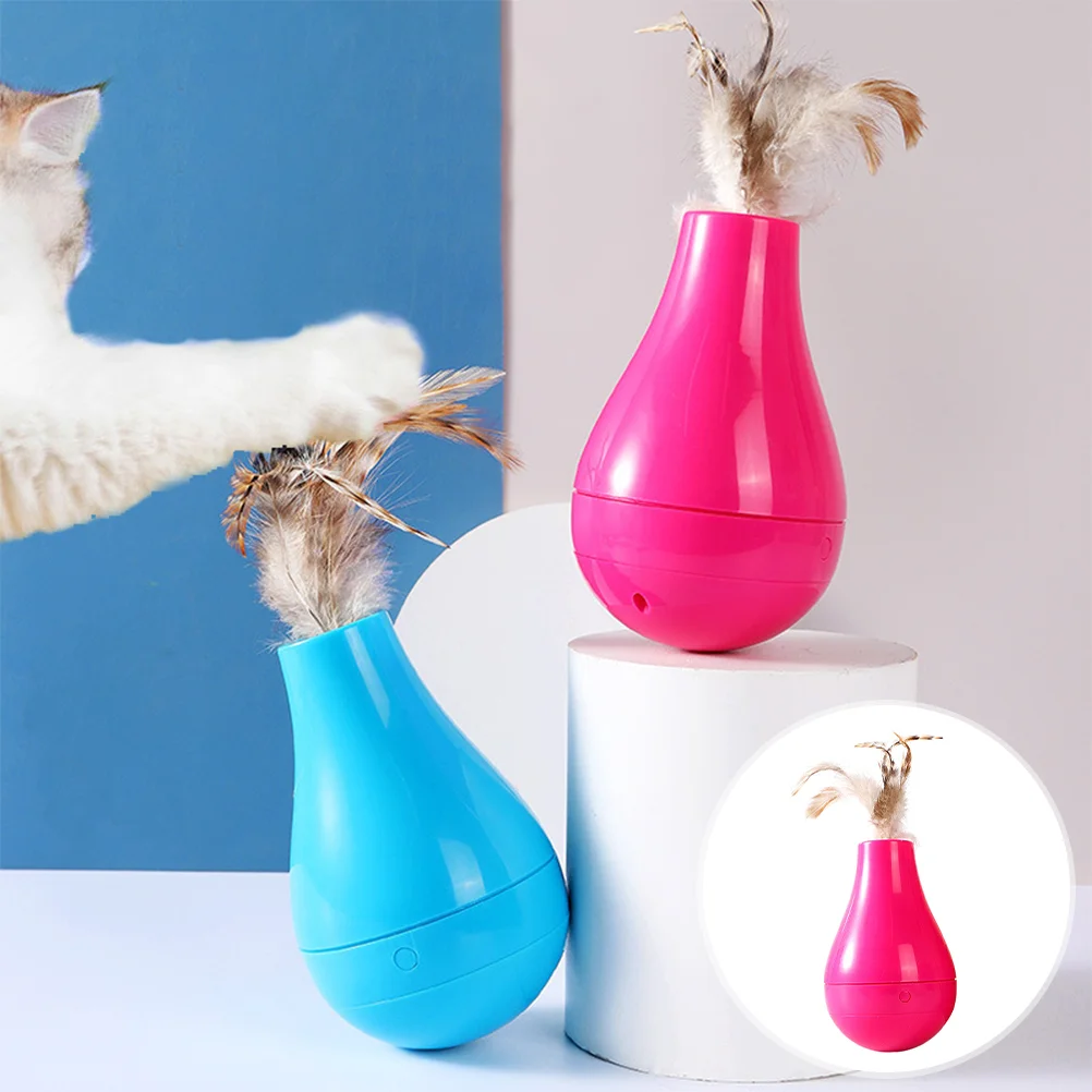 

Electric Cat Tumbler Plaything Funny Kitten Teaser Pet Plaything Supply