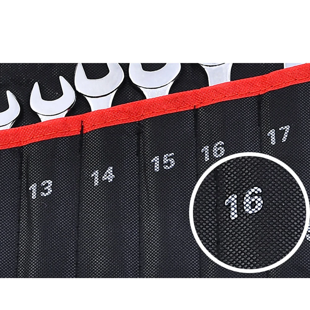 1 комплект 14 шт. набор комбинированных гаечных ключей с храповым механизмом 8-24 мм