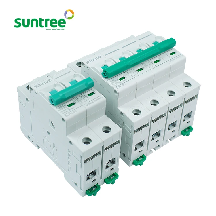 Новые продукты 2020 солнечные фотоэлектрический выключатель постоянного тока MCB