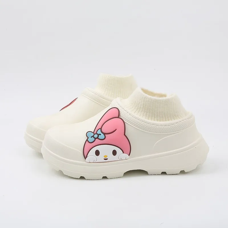 

Сапоги-носки Sanrio Melody зимние водонепроницаемые Нескользящие теплые