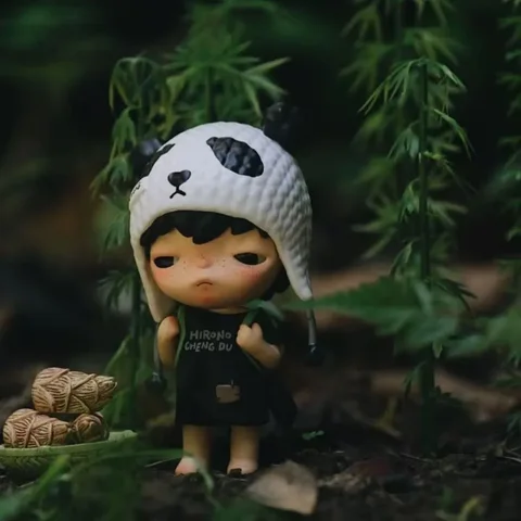Hirono stray panda - купить недорого | AliExpress