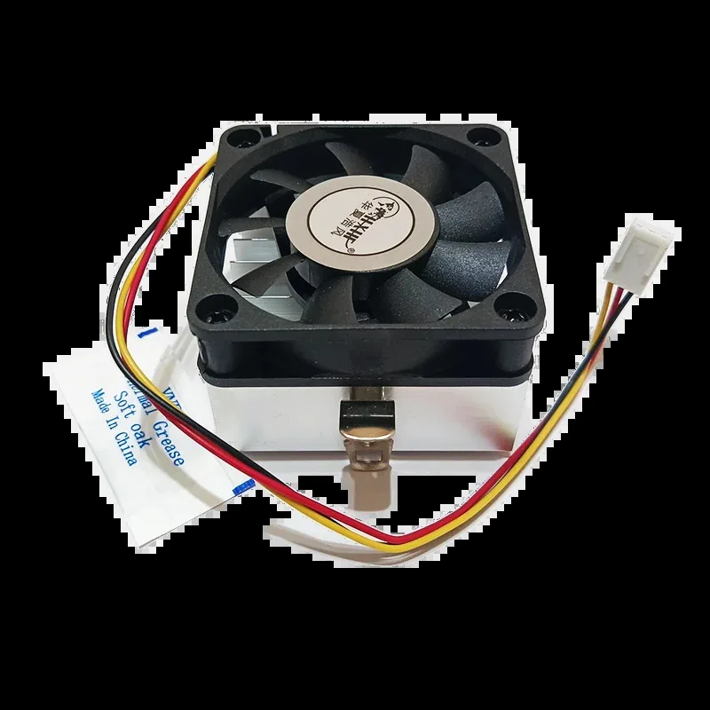 Фото Вентилятор процессора для розетки 370, поддержка радиатора процессора LGA 370, кулер кассира, 6015, вентилятор, мини-вентилятор 6 см №1