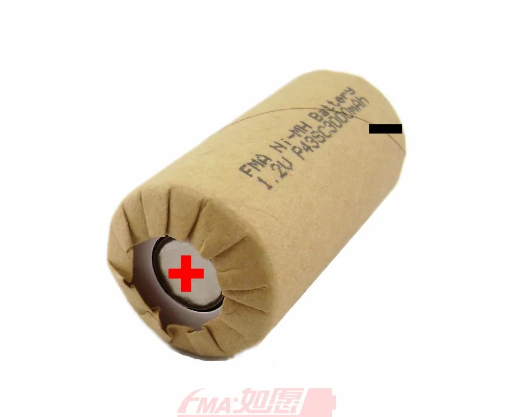 Никель-металлогидридный аккумулятор SC Sub C 1 2 в 3000 мАч шт. для моделей