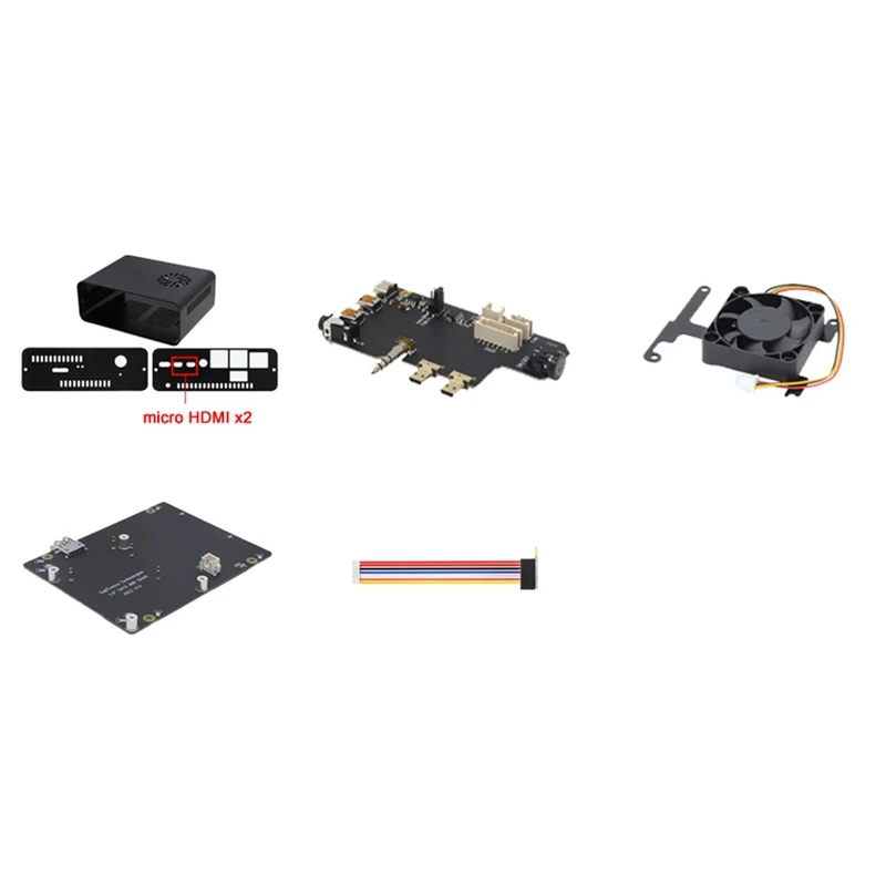 

Комплект Naspi + металлическая деталь + плата расширения X823 + Детская плата + PWM вентилятор для Raspberry Pie SATA HDD/SSD жесткий диск