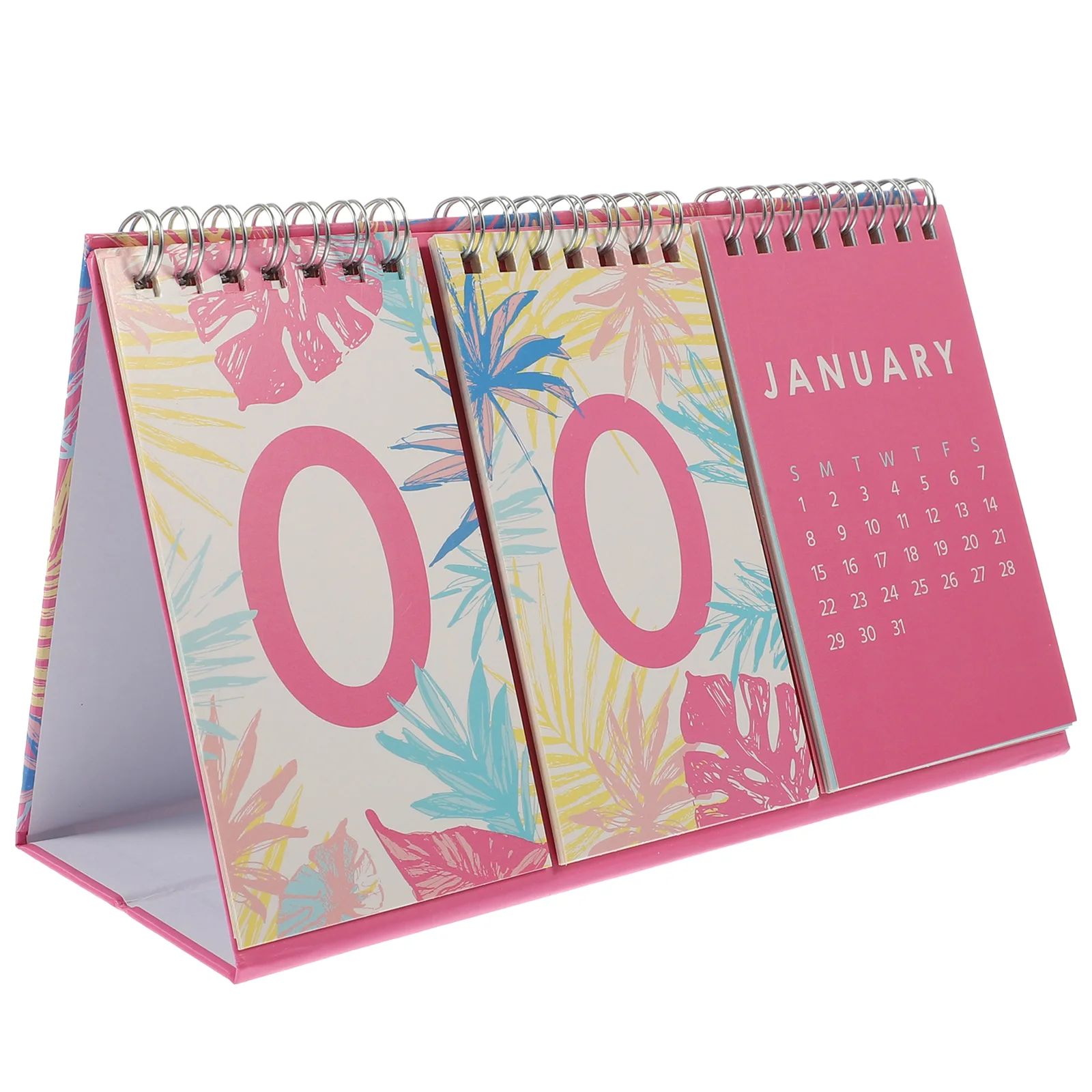 

Calendar Desk Desktop Daily 2023 Schedule Standflip Academic Agenda Year Monthly Standing Table Lunar Students Small Planners