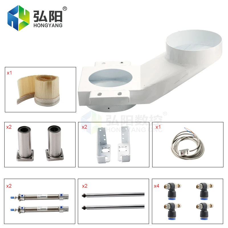 Пылеуловитель для фрезерного станка с ЧПУ набор инструментов работы по дереву 110