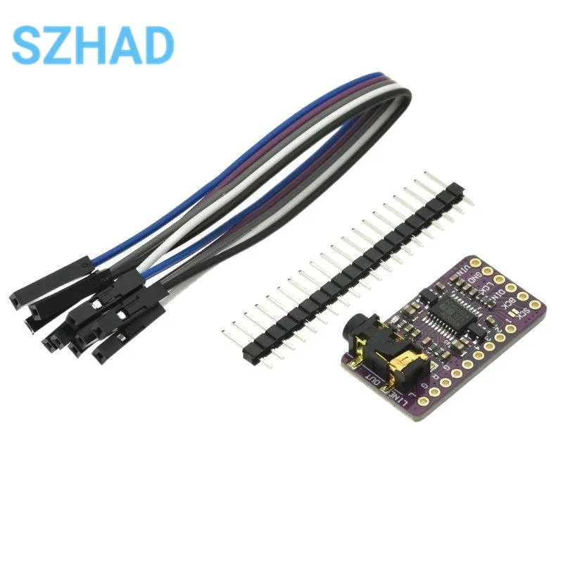 Плата DAC декодера интерфейса I2S PCM5102A, модуль плеера для Raspberry Pi pHAT, плата формата, цифровая аудиоплата PCM5102