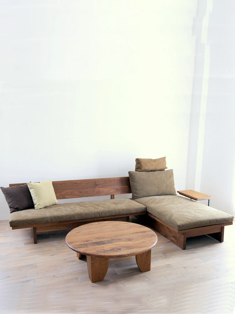 

Индивидуальный скандинавский диван из твердой древесины, креативный гостиничный номер, гостиная, балкон, кресло-спинка для отдыха, ретро диван-стул