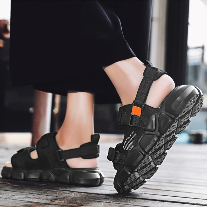 Мужские сандалии новинка 2024 мужская повседневная обувь для мужчин шлепанцы