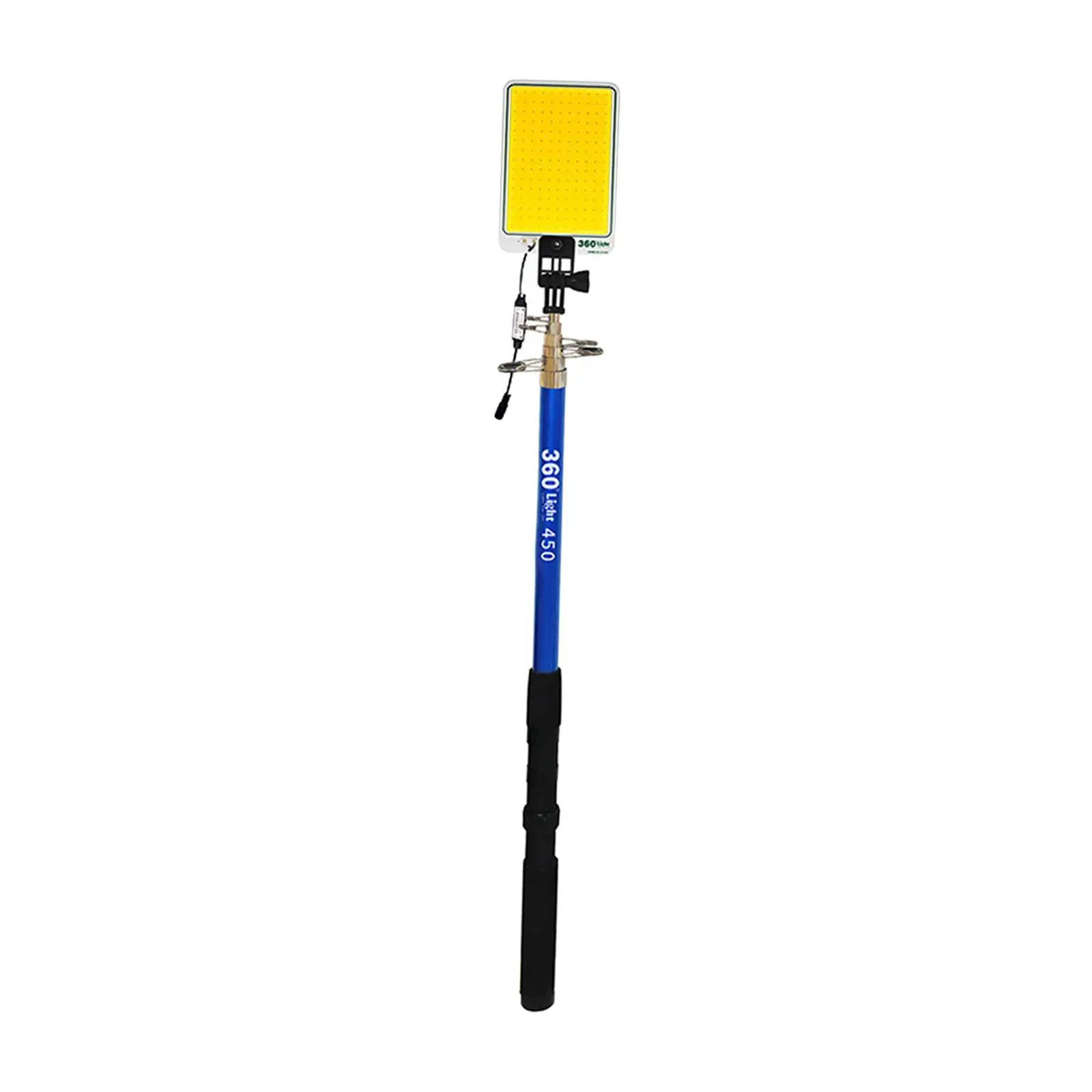 

Outdoor Telescopic Fishing Rod Lamp with IR Remote Flood Lamp Travel Camping Light for Party Fishing Outdoor Backyard Travelling