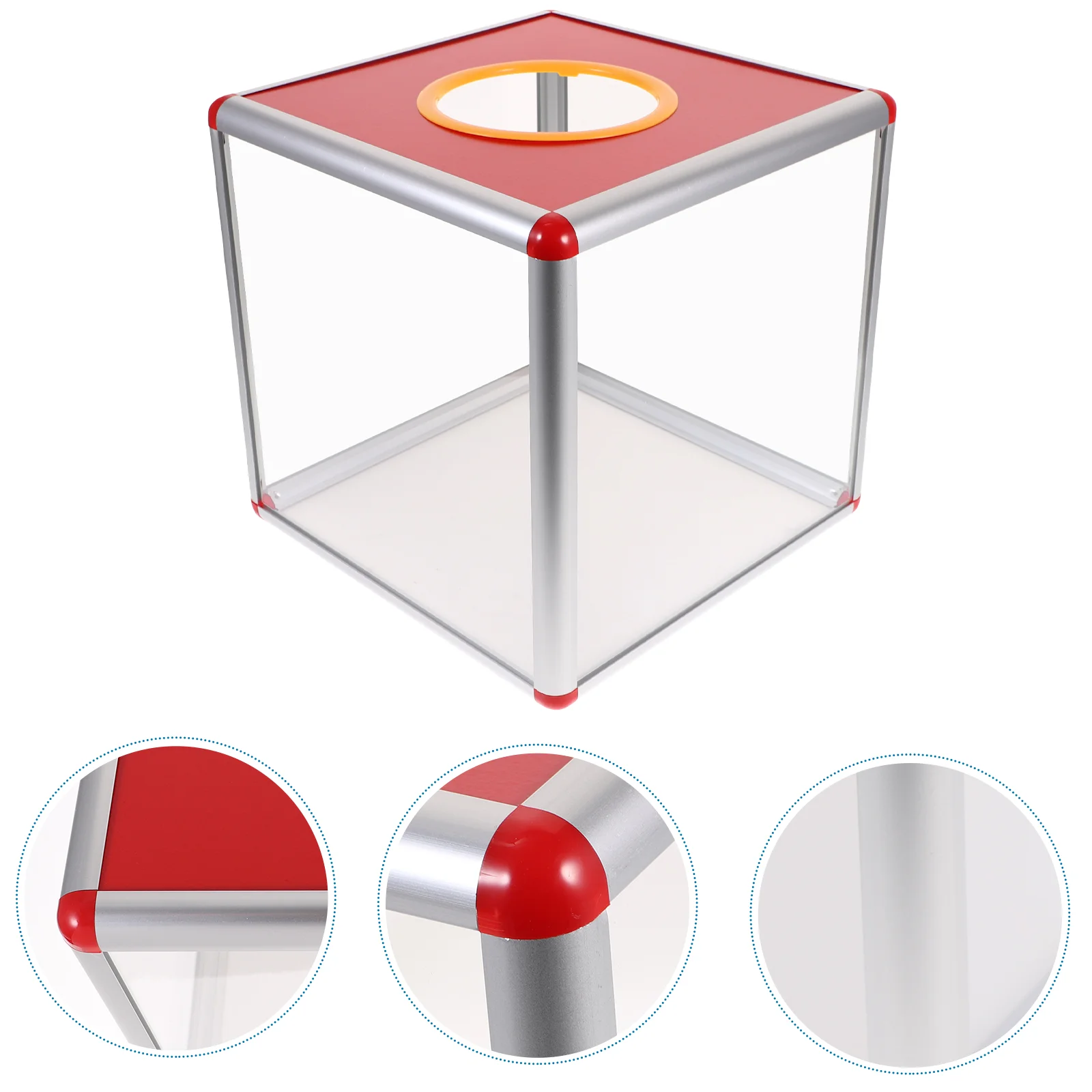 

Gift Cards Box Donation Ballot Box Donation Box Suggestion Box Office Raffle Boxes Promotional Box Metal Lottery Box