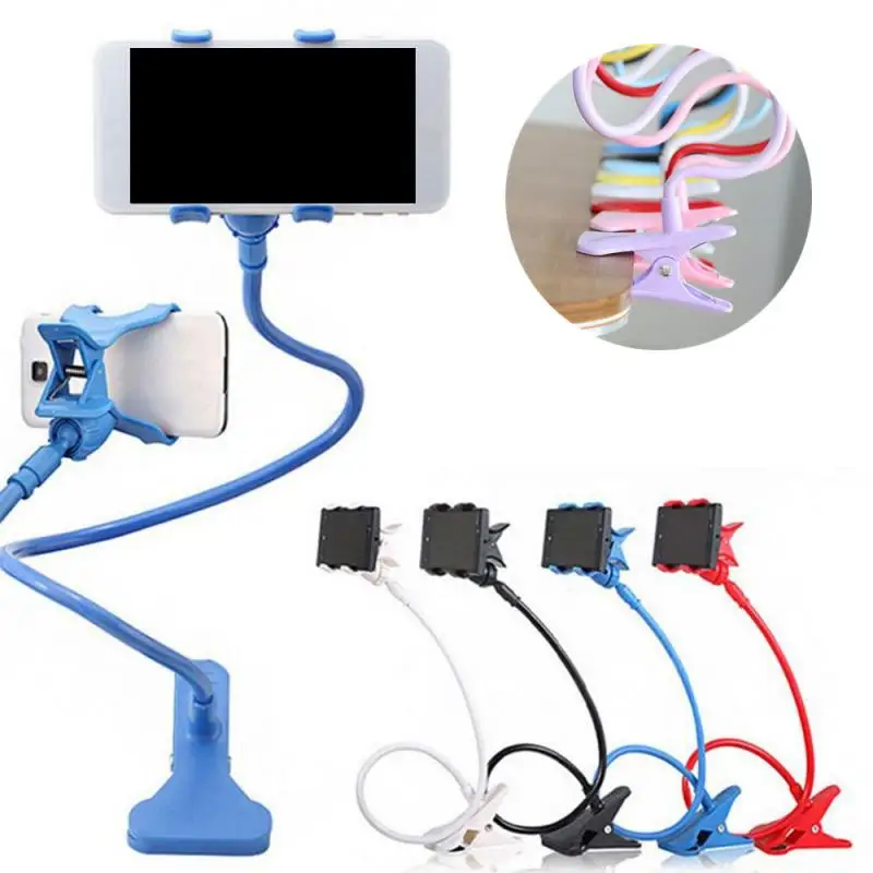 

Mobile Phone Holders Flexible Adjustable Cellphone Holders Clip Lazy Home Bed Desktop Mount Bracket For Smartphone Stands