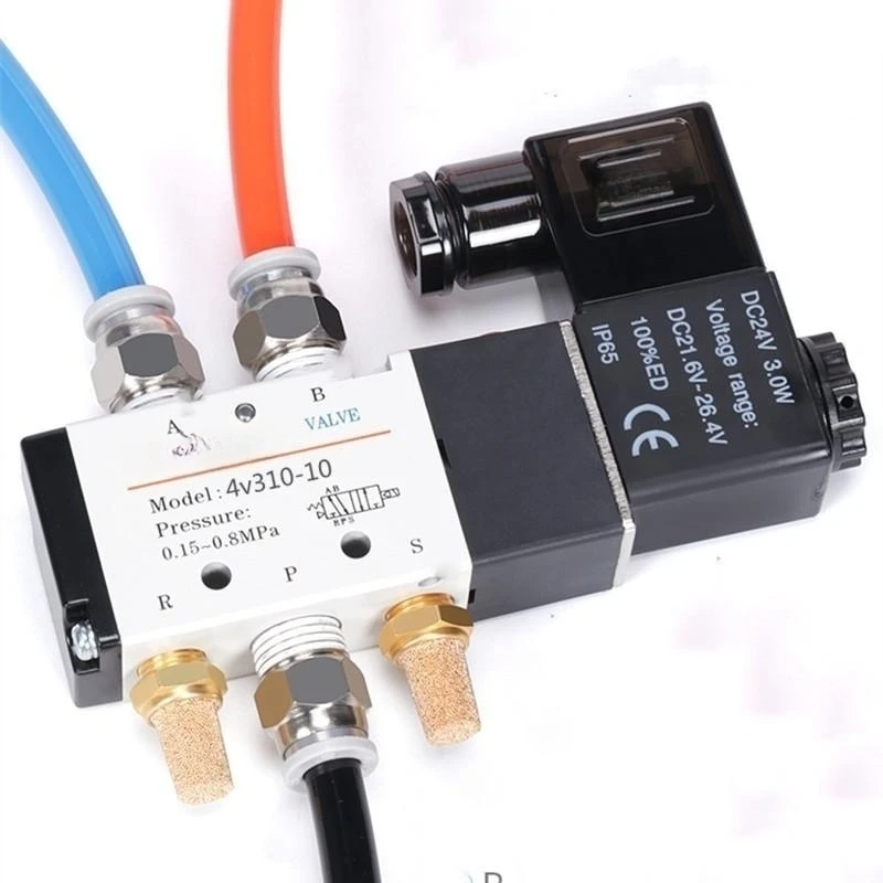 Оригинальный Пневматический электромагнитный клапан Airtac 4V210-08 4V310-10 4V110-06 4V410-15 Оригинальный Пневматический электромагнитный клапан Airtac 4V210-08 4V310-10 4V110-06 4V410-15