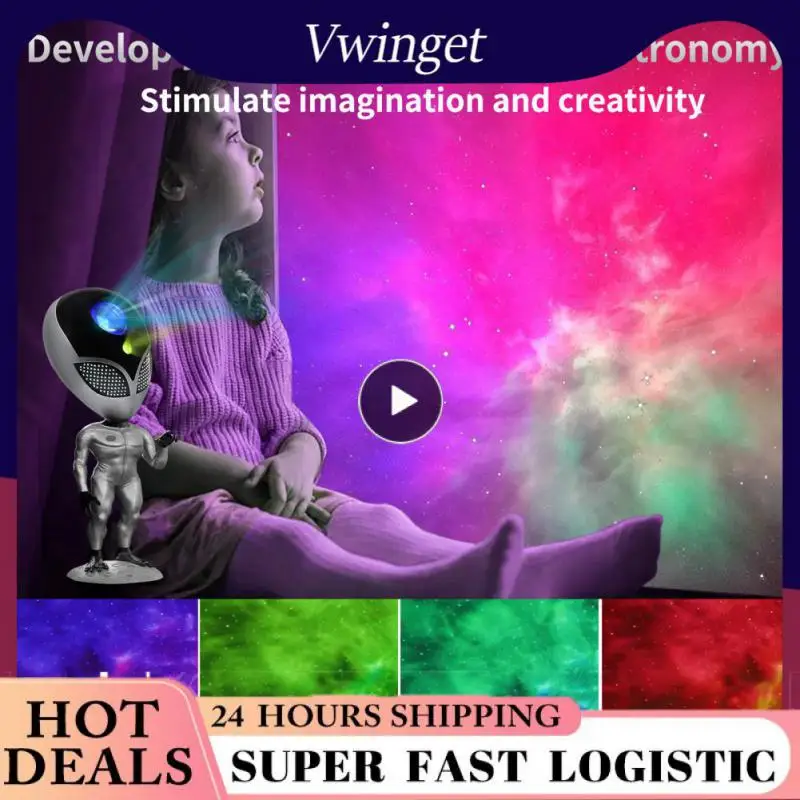 

2/3/5PCS Star Projection Lamp Soft Light Night Light For Bedroom Small Night Lamp 360 ° Freely Voice Interactive Atmosphere Lamp