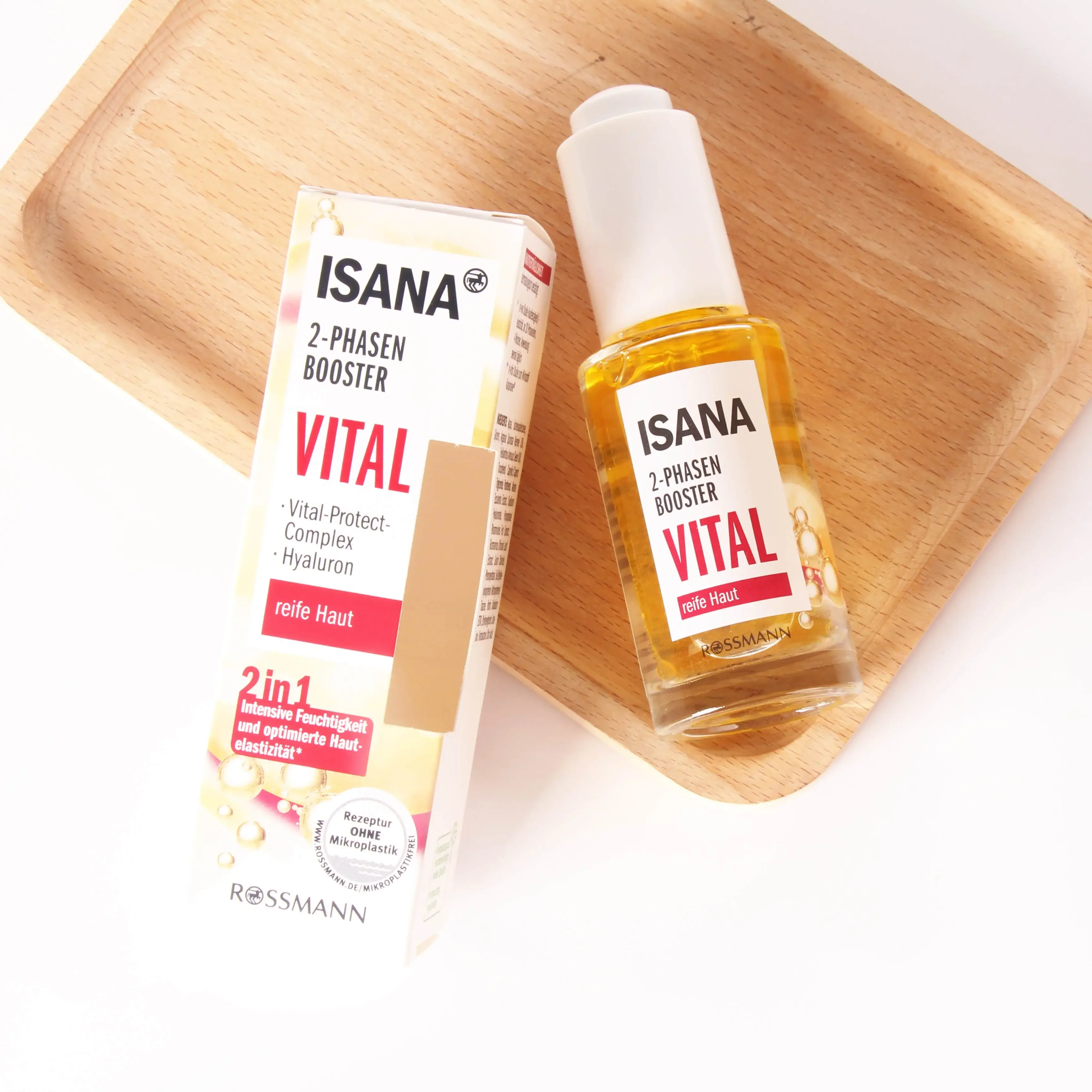 Эфирное масло ISANA с гиалуроновой кислотой 30 мл