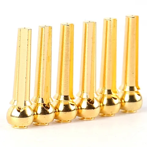 Латунные гитарные струны, 6 шт.