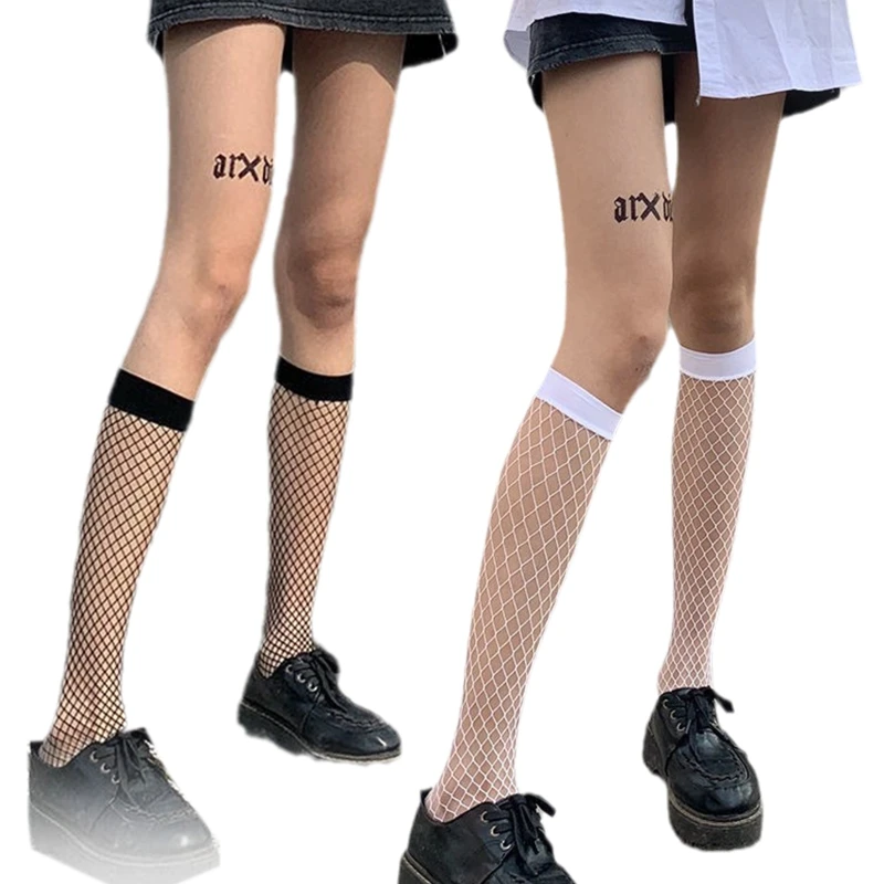 

Women Stockings Fashion Sweet Princess Girl Fishnet Thigh High Socks Net Socks